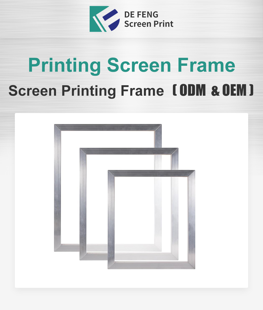 Aluminium Silk Screen Frames