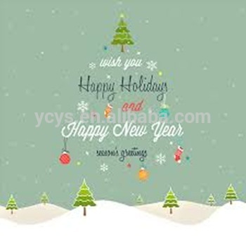 customized paper greeting card Christmas card