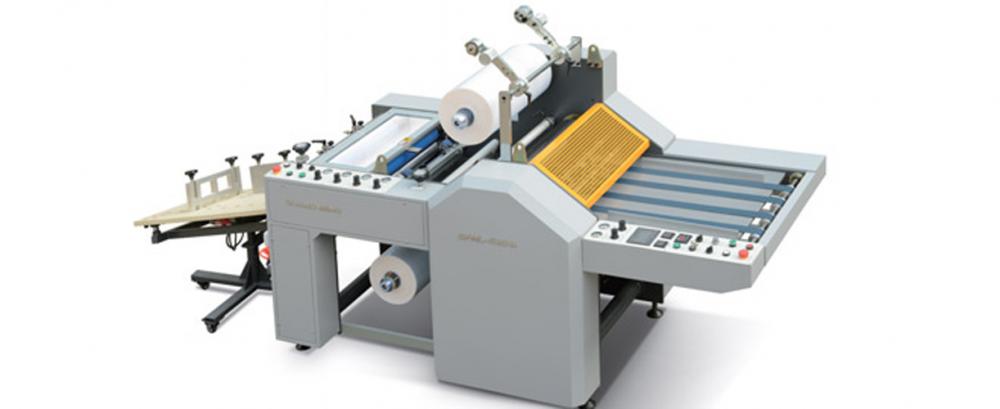 Laminador lateral doble pre-pegamento ZXML-520B