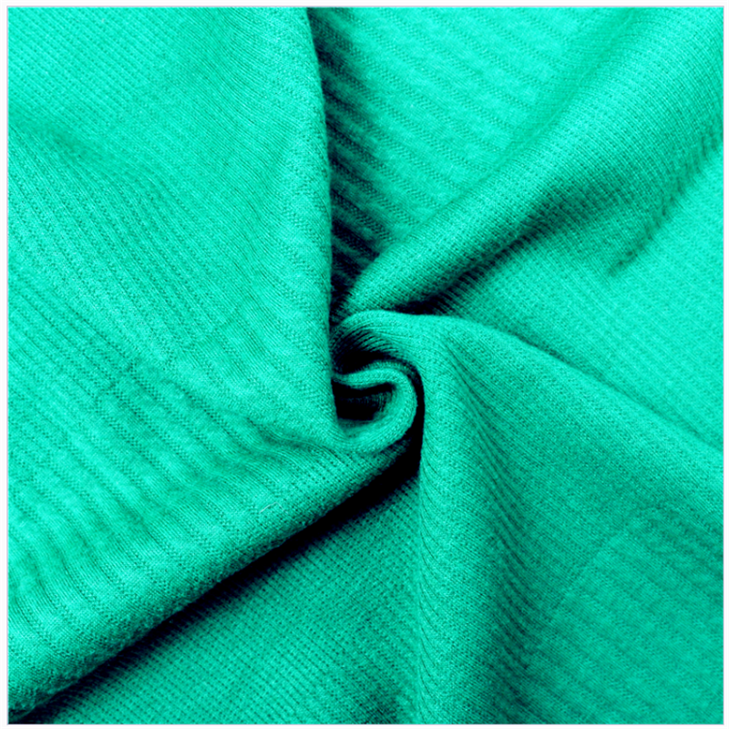 Lake Blue Jacquard Doddy Polyester Spander Winter Fabric 2