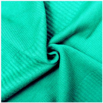 Lake Blue Jacquard Doddy Polyester Spander Winter Fabric