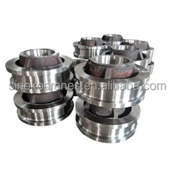 Customized Cast Steel and Forged Steel Wheel Sets for Cranes