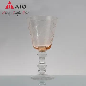 Unique Vintage Wine Glasses Cyrstal Goblet Wine Glass
