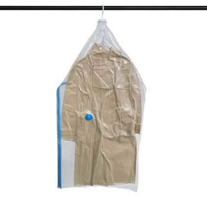 High-Quality Hanging Vacuum Storage Bag - 75% Space Saving Vacuum Compression Bag for Clothes