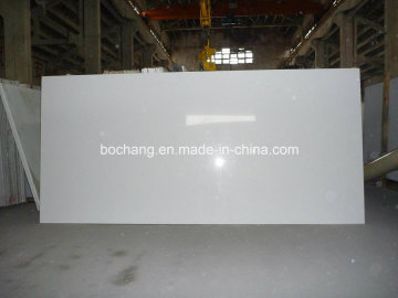 Super White Quartzite Slab for Quartz Countertop