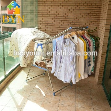 BYN Sturdy adjustable gullwing clothes drying rack DQ-5028