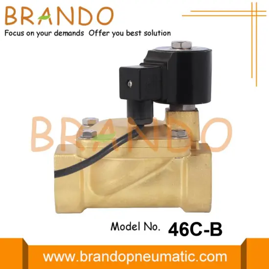 Underwater Waterproof IP68 Fountain Brass Solenoid Valve 2''