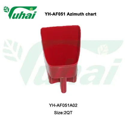 Plastic Feeding Scoop For Horse Hay Feeder
