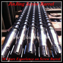 Exhaust Vented Screw at Barrel para sa Recycled Plastic Pelletizing