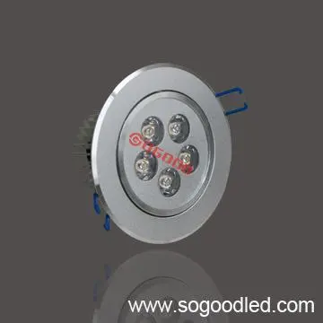 round LED recessed spotlight