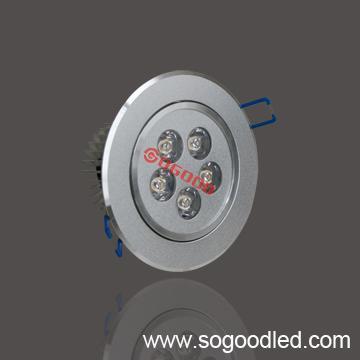 round LED recessed spotlight