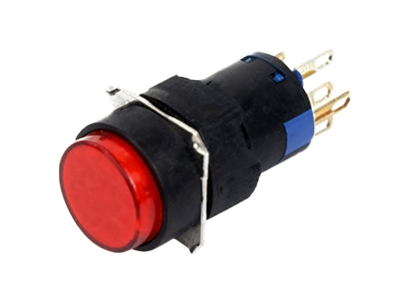 Red Illuminated Push Button Switch