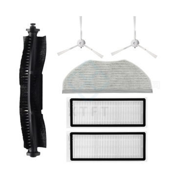Kit d'accessoires complet pour Robot de balayage 360 ​​S9: pinceau principal, filtre, brosse à rouleaux, brosse à bord et plus