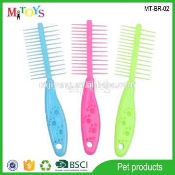 2015 hot selling hign quality cleaning pet grooming brush for both dog and cat