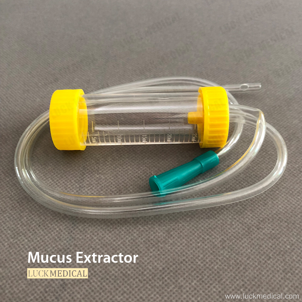 Medical Plastic Mucus Extractor For Single Use