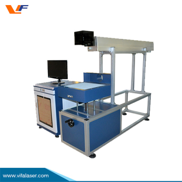 Máquina de marcação a laser com tubo de vidro