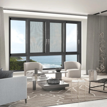 Double Glazed Steel Window Design for Sliding Windows