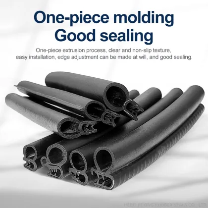 side bubble door anti-collision silicone rubber sealing