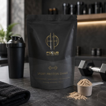 Customized Laminated Stand Up Protein Shake Bags