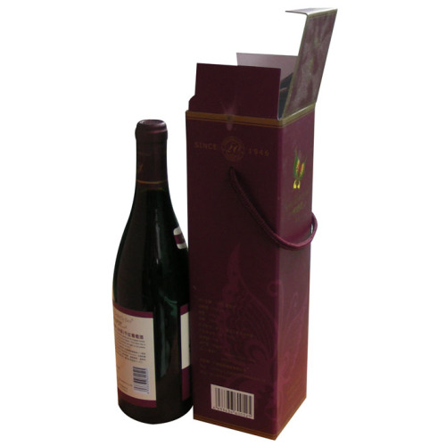 Customized Rigid Paper Gift Box for Wine Packaging
