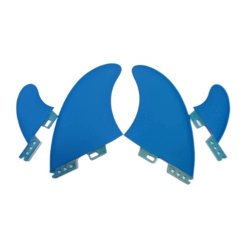 Carbon Fiber Glass Quad Set Honeycomb Surfboard Fin - New Arrival