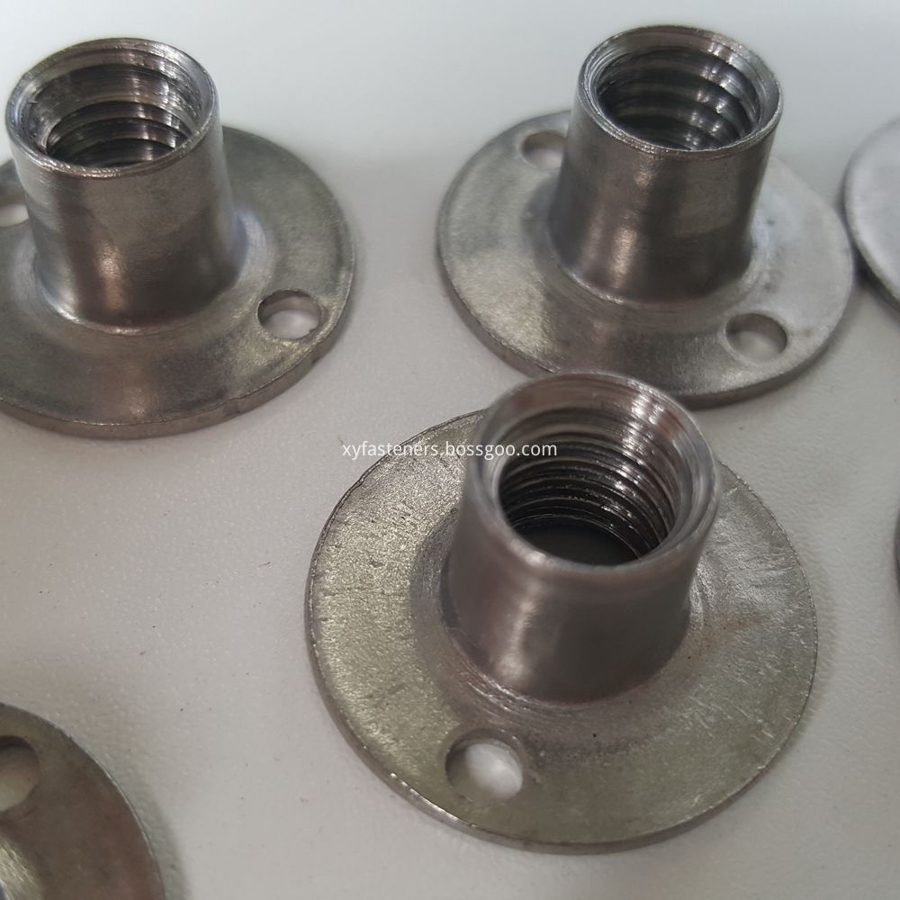 Round Base Stainless Steel T Nuts