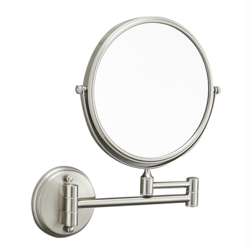 Contemporary Wall Mount 360 Swivel Makeup Mirror for Bathroom