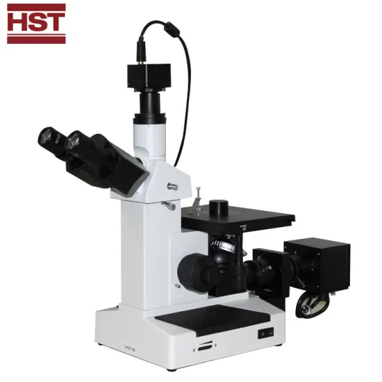 4XCE Computer-Controlled Metallographic Trinocular Microscope with Camera and Analysis Software