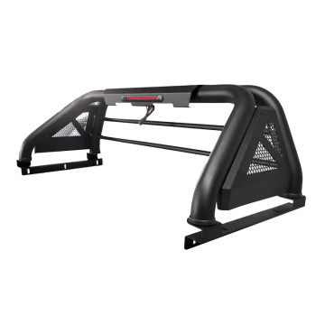 Barra de rodillo de camión de acero con recubrimiento en polvo con tubo ajustable para Hilux Revo