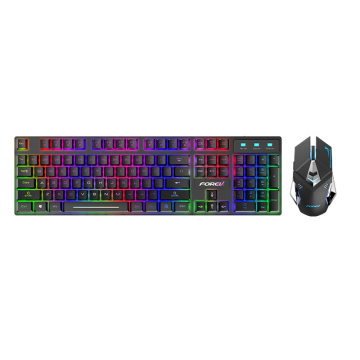LVKI-380 Gaming Retro Keyboard, Mouse, and Computer Hardware Bundle - Hot Sale!