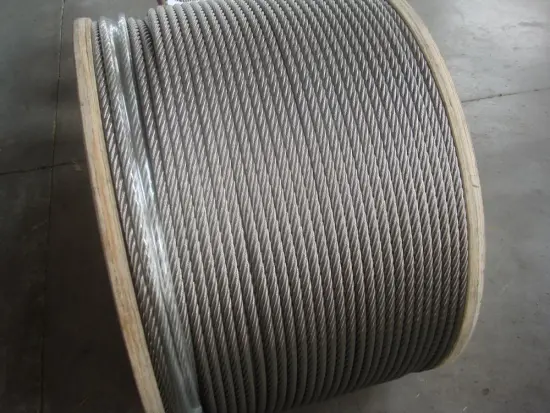 Wire rope for lifting 30mm 1X19