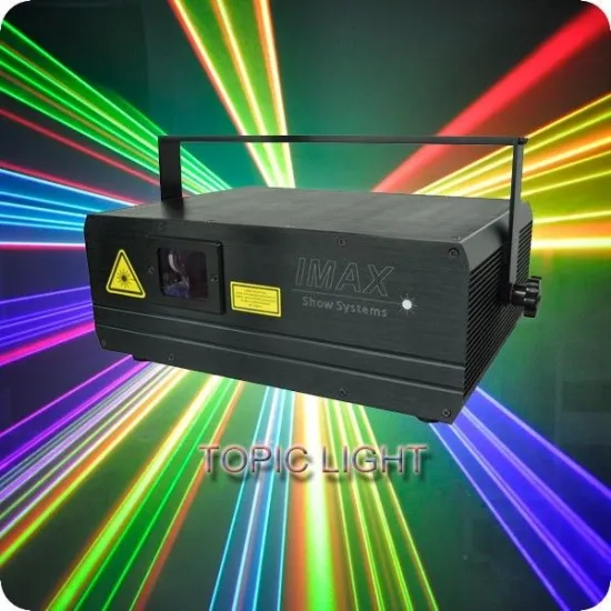 Disco Light Dj Laser Lighting 3w Rgb For Pub / Bar Shows