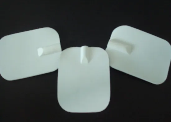White Budget Silicon Electrodes Pads For Healthy Care Physiotherapy Tens Electrode Pads