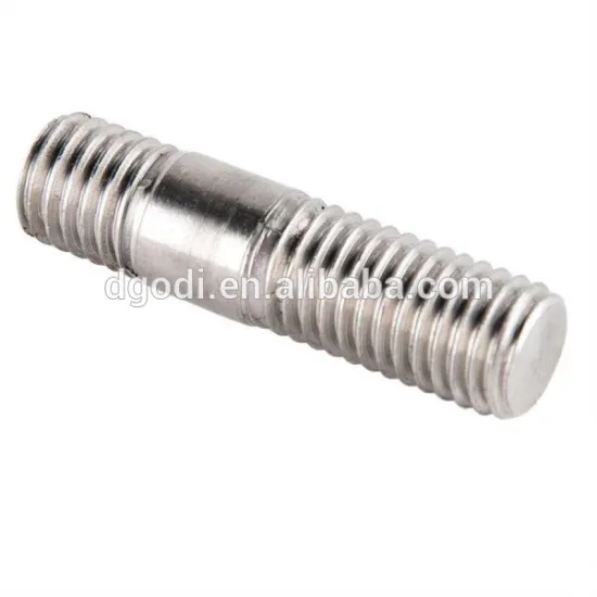ISO9001 certificated custom made precision aluminum threaded pin
