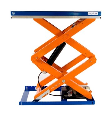 workshop cargo loading convey stationary scissor lift