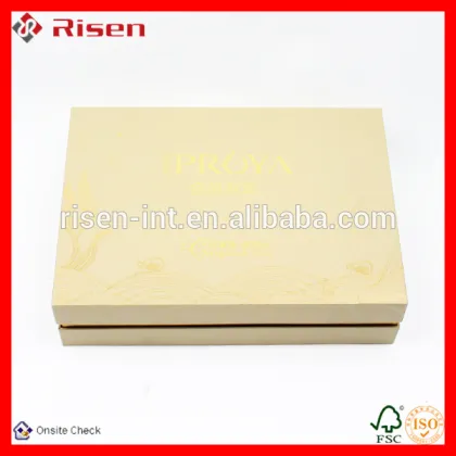 facial mask gold paper boxes