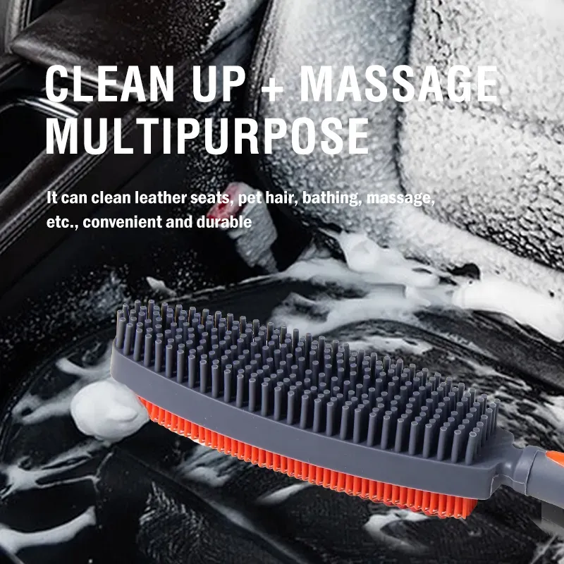 Dual-Use Pet Hair Removal Brush for Dogs and Cats