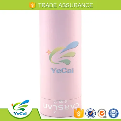 pink cosmetics packaging box with insert