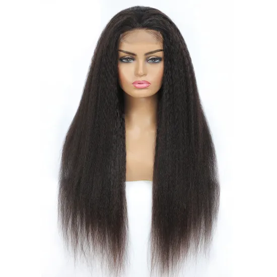 Curly Hair Lace Front Wig Vendor,Cheap Kinky Straight 100% Brazilian Human Hair Braided Wigs 5x5 Transparent HD Lace Closure Wig
