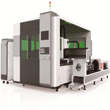 Automatisk CNC -fiberlaser skärmaskin