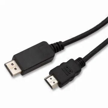 DisplayPort Cables with M/M Latches, Supports PC Resolution, Up to 2.5Gbps Maximum Transfer Rate