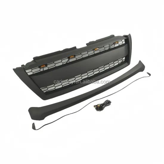 Prado Accessories Body Kit 53111-60A70: Radiator Modified FJ150 Front Grille with Lamp for Toyota Prado 2014-2017