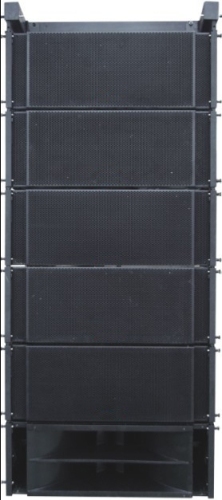 Kf760 Dual 12" Three-Way High Power Line Array System for Concert (1800W RMS)