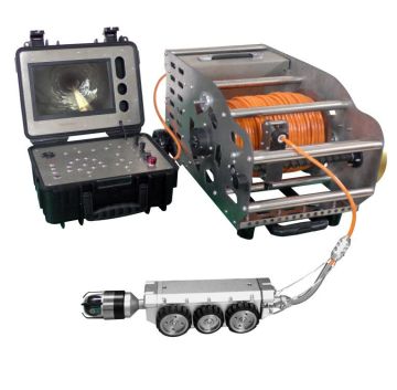 360 Degree Rotate PTZ Pipe Inspection Robot
