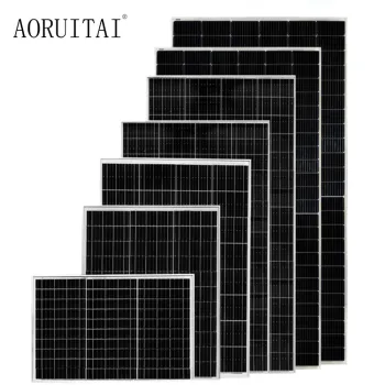 Best Price High Power Efficiency Monocrystalline Solar Panels 50w-200w