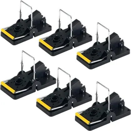 Reusable Plastic Mouse Cage Trap - Rodent Trapper