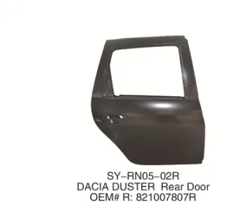 Dacia Duster Rear Door(a pair)