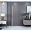 Porta de madeira sem pintura de melamina para quarto e escritório | JBDHOME