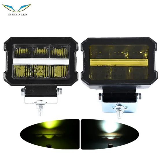 5 Inch 48W LED Pods Light - Driving, Fog, and Work Light with Adjustable Brackets for Off-Road Vehicles