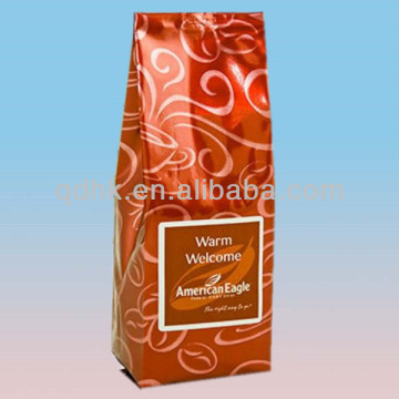 china alibaba custom printed heat sealed laminated empty coffee bags for sale